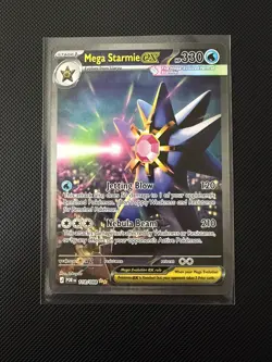 Mega Starmie ex 118/088 SIR Perfect Order Pokemon English IN HAND! +FREE POKEPAD - Image 1