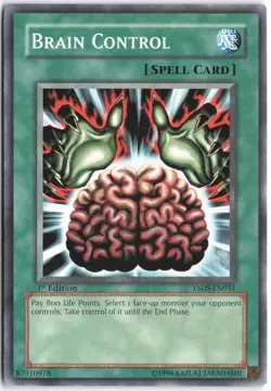 Yugioh - Brain Control YSDS-EN031 1st Edition - Starter Deck: Syrus Truesdale - Image 1