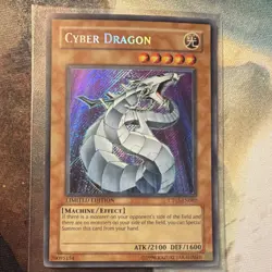 YuGiOh! CT03-EN002 Cyber Dragon Limited Edition Secret Rare LP - Image 2