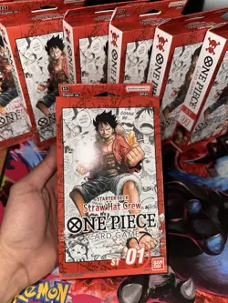 BRAND NEW (SEALED) One Piece TCG Starter Deck ST-01 English Edition - Image 1