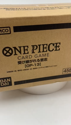 One Piece Card Game Carrying On His Will OP-13 Sealed Case (12 Box) Japanese NEW - Image 2