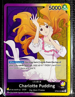 Charlotte Pudding (SP) OP08-058 Extra Booster: Anime 25th Collection ONE PIECE - Image 1