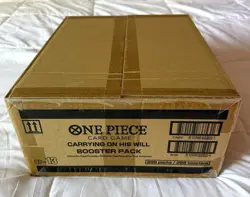 One Piece OP-13 Carrying On His Will Booster Box Case SEALED English En - Image 2