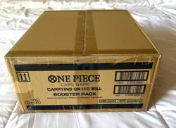 One Piece OP-13 Carrying On His Will Booster Box Case SEALED English En - Image 3
