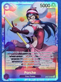 Porche OP07-072 SR | NM | 500 Years in The Future | One Piece TCG | English - Image 1