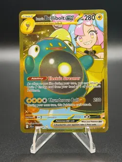 Pokemon TCG: Iono's Bellibolt ex 188/159 - SV Journey Together - NM - Image 1
