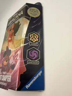 Disney Lorcana The First Chapter Amber Amethyst Starter Deck Sealed TCG Moana - Image 2