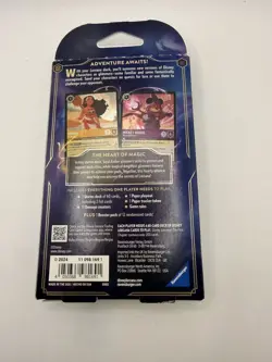 Disney Lorcana The First Chapter Amber Amethyst Starter Deck Sealed TCG Moana - Image 3