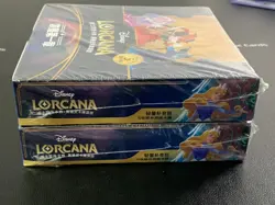 Disney Lorcana TCG Chinese The First Chapter Regular&Light Booster 2* Box Sealed - Image 4