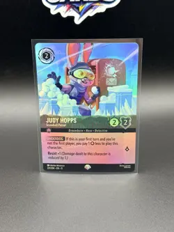 Disney Lorcana Winterspell JUDY HOPPS Snowball Patrol Epic Foil #221/204 - Image 5