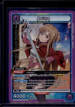 Union Arena TCG Sword Art Online Vol. 2 UEX06BT/SAO-2-042 Asuna SR - Image 1