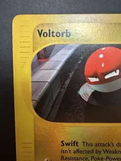 Voltorb - 115/147 - Pokemon Aquapolis Reverse Holo Rare Card Moderately Played - Image 2
