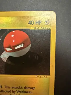 Voltorb - 115/147 - Pokemon Aquapolis Reverse Holo Rare Card Moderately Played - Image 3