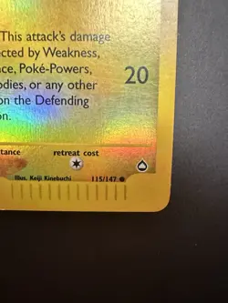 Voltorb - 115/147 - Pokemon Aquapolis Reverse Holo Rare Card Moderately Played - Image 5