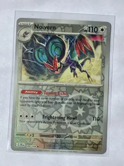 Noivern Rare SV09: Journey Together 128/159 NM Pokemon Card Reverse Holo - Image 1