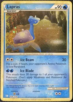 Lapras 008/034 Trading Card Game Classic Holo - Pokemon Card - Image 1