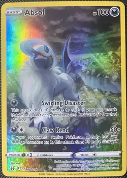 Absol GG16/GG70 Crown Zenith: Galarian Gallery Holo - Pokemon Card - Image 1