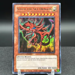 Slifer the Sky Dragon LC01-EN002 Limited Edition Ultra Rare Yugioh Card - Image 1