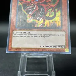 Slifer the Sky Dragon LC01-EN002 Limited Edition Ultra Rare Yugioh Card - Image 5