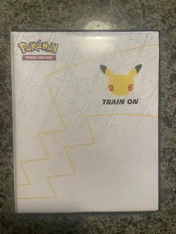 Pokemon First Partner Pack 25th Anniversary Jumbo Cards Complete Set And Binder - Image 1