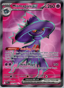 Mismagius ex 112/094 ME02: Phantasmal Flames - Pokemon Card - NM - Image 1