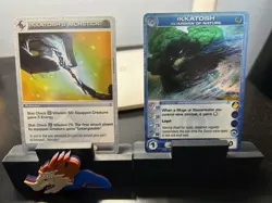 CHAOTIC RARE IKKATOSH AND IKKATOSH'S AICHSTICK CARDS - Image 1