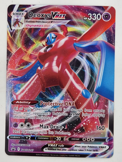 Pokemon TCG Card Deoxys VMAX SWSH267 SWSH: Sword & Shield Promo Cards Holo NM - Image 1