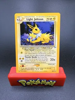 Pokemon Neo Destiny Light Jolteon Uncommon Card 48/105 NM See Photos - Image 1