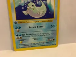 Genuine Vintage Dewgong 1st Edition Shadowless Base Set 25/102 Pokemon Card - Image 5