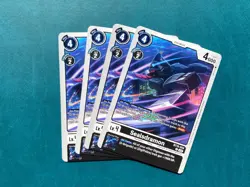 Sealsdramon BT16-054 Playset Beginning Observer Digimon Card Game x4 - Image 1