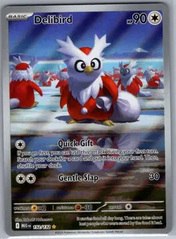 Delibird 152/132 ME01: Mega Evolution - Pokemon Card - NM - Image 1