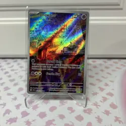 Pokemon Drowzee TCG Scarlet & Violet Base Set Holo Card 210/198 Illustration - Image 1