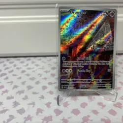 Pokemon Drowzee TCG Scarlet & Violet Base Set Holo Card 210/198 Illustration - Image 2