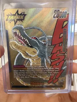 Shenron FB07-097 Leader Gold Manga Booster 02 Dragon Ball Card English - Image 1