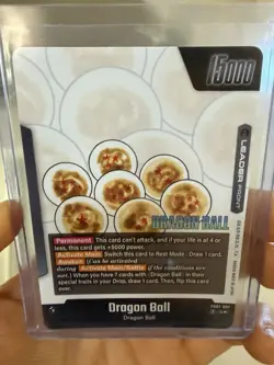 Shenron FB07-097 Leader Gold Manga Booster 02 Dragon Ball Card English - Image 2