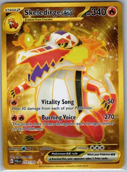 Skeledirge ex 272/193 SV02: Paldea Evolved - Pokemon Card - NM - Image 1