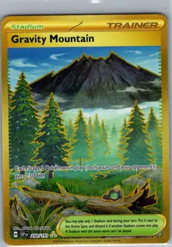 Gravity Mountain 250/191 SV08: Surging Sparks - Pokemon Card - NM - Image 1