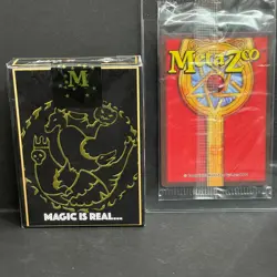 Metazoo NIGHTFALL Kickstarter WPT Playing Card Deck + Promo Card IN HAND - Image 2