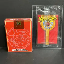 Metazoo CRYPTID NATION Kickstarter WPT Playing Card Deck + Promo Card IN HAND - Image 2