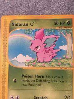 Pokemon Nidoran Aquapolis Card 96/147 Pokemon TCG Never Played - Image 2