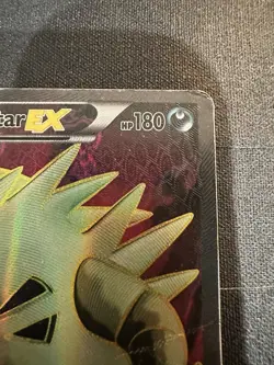 Tyranitar EX (91 Full Art) 91/98 Ancient Origins XY Holo Pokemon Card TCG - Image 3