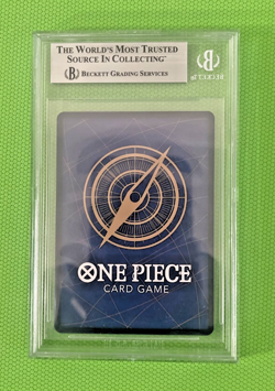 One Piece Card Game Monkey D. Luffy ST01 Anniversary Special Card Japanese BGS 9 - Image 2