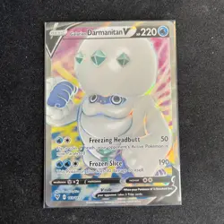 Pokemon V Card Lot 9 Cards Alakazam Galarian Articuno Darmanitan Mimikyu Holo NM - Image 2