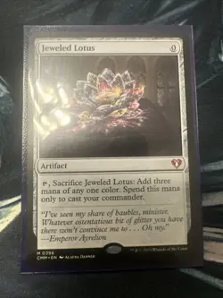 Jeweled Lotus Commander Masters Regular Card Near Mint Condition - Image 1