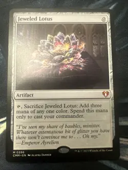 Jeweled Lotus Commander Masters Regular Card Near Mint Condition - Image 2