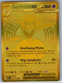 Mega Gardevoir ex - 187/132 MUR ME01: Mega Evolution - Pokemon Card - NM - Image 1