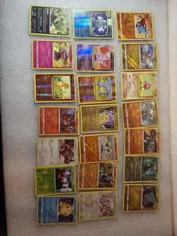 Pokemon TCG 21 Card Lot Holo - Image 1