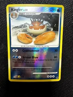Kingler 20/106 Great Encounters Reverse Holo Pokemon Card - Image 1