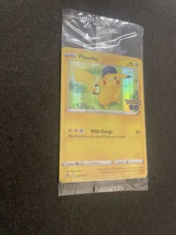 Pokemon/Pokemon GO Prerelease Pikachu Holo Foil Promo Card #028/078 Sealed - Image 4