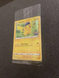 Pokemon/Pokemon GO Prerelease Pikachu Holo Foil Promo Card #028/078 Sealed - Image 5